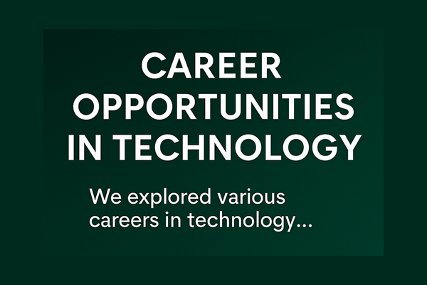 Career Opportunities In Technology